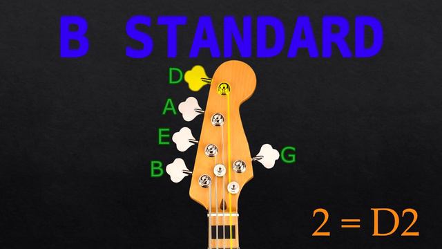 B STANDARD - 5 STRING BASS Tuning (Tuner) смотреть онлайн