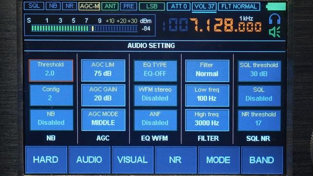 Малахит-DSP широкодиапазонный приёмник с цветным экраном.