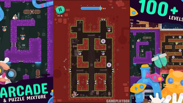 Grab Lab (By Digital Melody) - iOS/Android - Walkthrough Video Level 1 to 30 смотреть онлайн