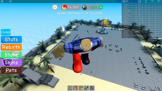 ЛЮТЫЙ ТРОЛЛИНГ КАЧКОВ РОБЛОКС СИМУЛЯТОР КАЧКА ROBLOX Weight Lifting Simulator 3