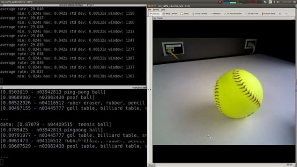 ROS + Docker Demo: Running Caffe CNN with CUDA