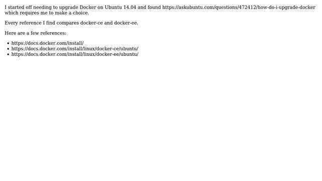 DevOps & SysAdmins: How do you choose between docker-ce and docker-engine? смотреть онлайн
