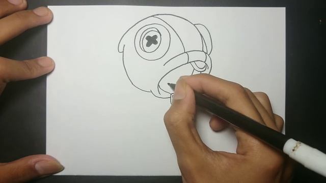 How to Draw Leon from Brawl Stars смотреть онлайн