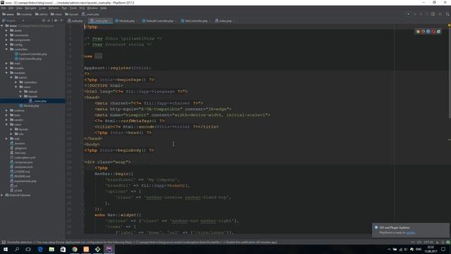 [PHP][Yii2]Создание блога на yii2 урок 7 смотреть онлайн
