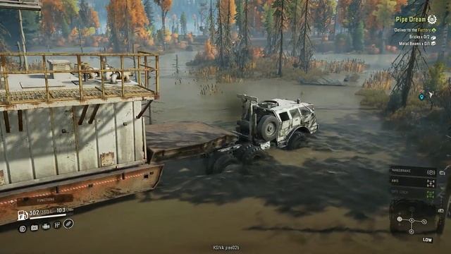 Truck Chalenge in Snow Runner | SnowRunner Game смотреть онлайн