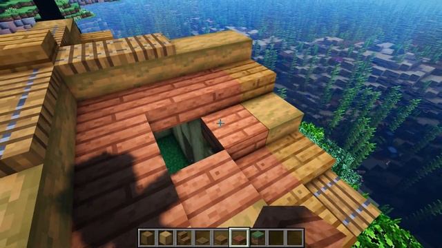 СТРОИМ ВМЕСТЕ СТАРТОВЫЙ ДОМИК ДЛЯ ВЫЖИВАНИЯ В MINECRAFT 1.17.1 смотреть онлайн