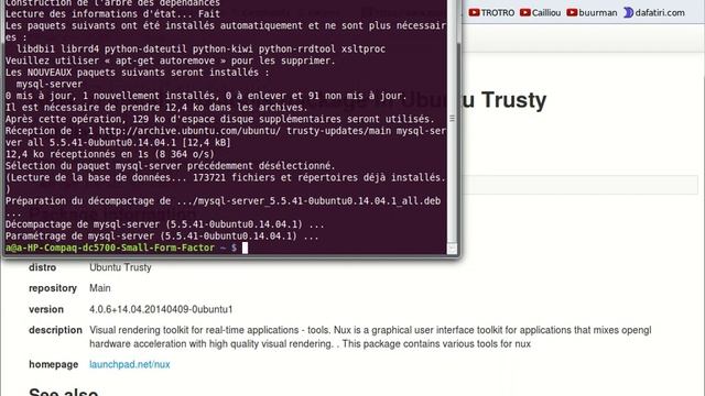 installer mysql server sur linuxmint смотреть онлайн