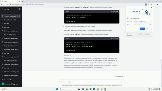 Python DF issue Match on the basis of column value смотреть онлайн