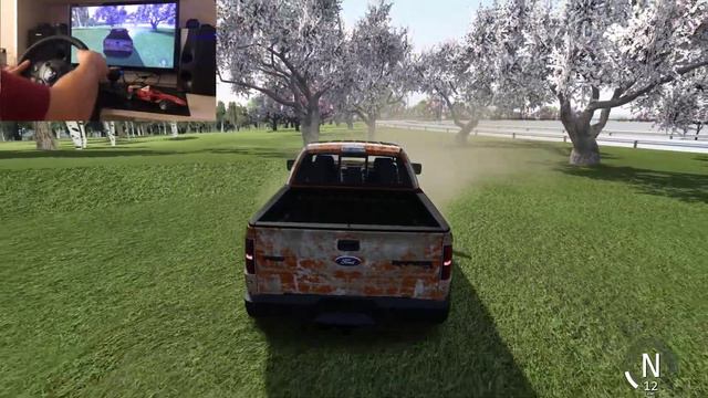 Ford RAPTOR F-150 - Assetto corsa mod - OFF ROAD - Logitech Driving Force GT - DFGT смотреть онлайн