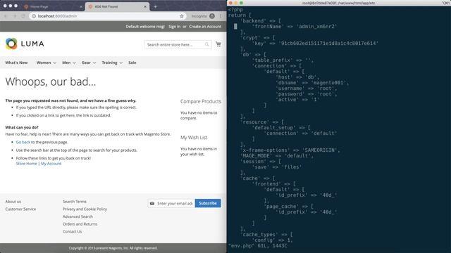 Magento 2.3 Custom Admin URL смотреть онлайн