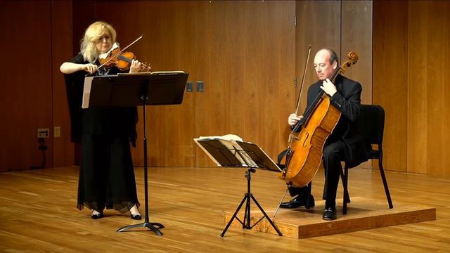 Maurice Ravel Sonata for Violin and Cello II. Très vif смотреть онлайн