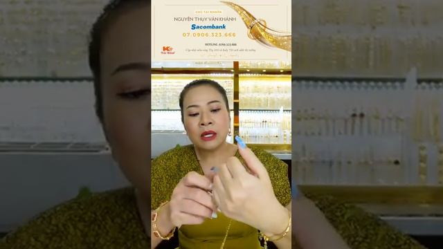 Tiệm vàng vân khánh vòng kiểu đai hột dưa cẩm thạch nhẫn víp đế cao hột màu đỏ mua 0769323666 смотреть онлайн