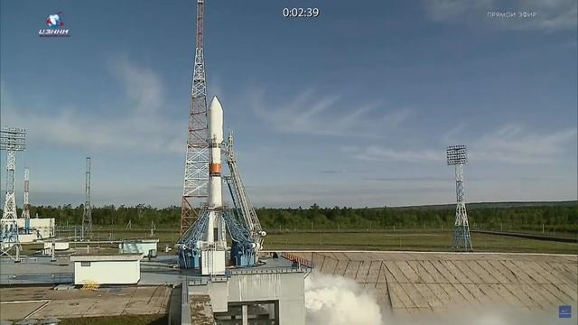 Прямая трансляция запуска ракеты Союз 2.1а/Фрегат-М(Кондор-ФКА) смотреть онлайн