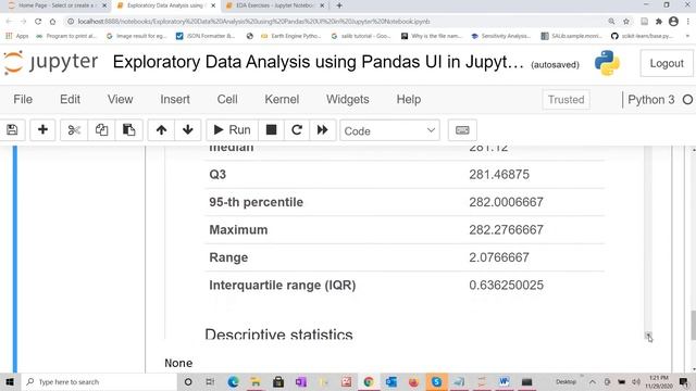 One line of Code to Explore your Data in Jupyter Notebook (Pandas UI ) смотреть онлайн