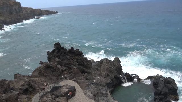 Интересные места на острове Тенерифе: натуральный бассейн на севере Тенерифе смотреть онлайн