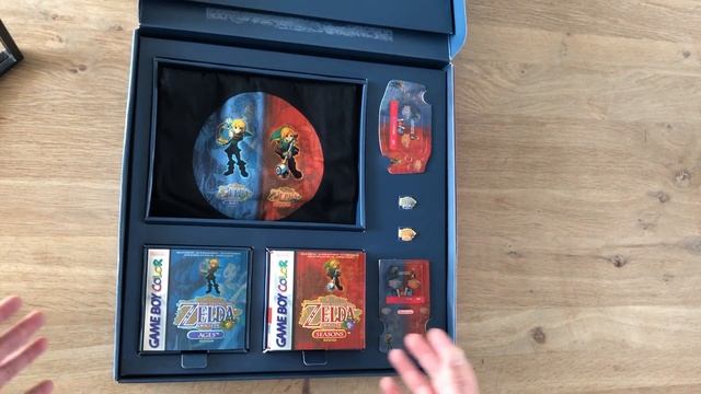 Trading unique Nintendo Legend of Zelda Oracle of Seasons and Ages press kit for a MTG Black Lotus? смотреть онлайн