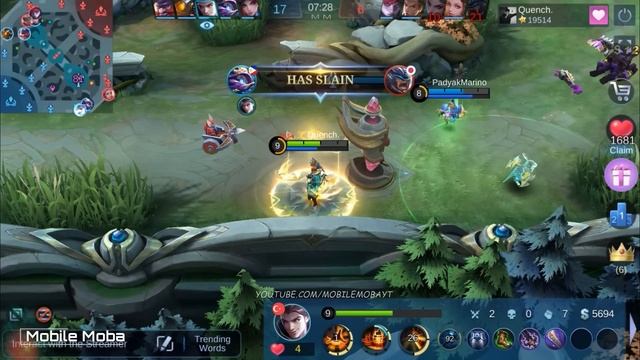 Destroyer Claude Unstoppable Killing Spree [ Top Global Claude ] Quench. - Mobile Legends Build смотреть онлайн