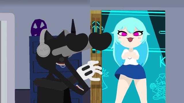 Cartoon Cat Answers The Door To Random Ankha Zone Dancing Part 2 смотреть онлайн