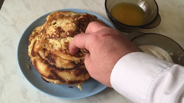 Русские кислые воздушные блины - как правильно кушать смотреть онлайн