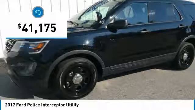 2017 Ford Police Interceptor Utility P10644 смотреть онлайн