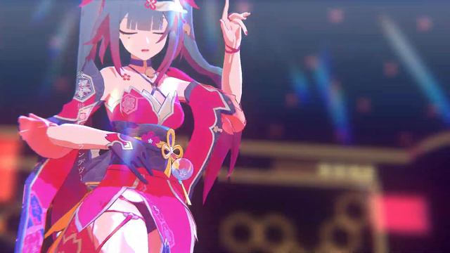 【崩壊：スターレイル/ Honkai: Star Rail MMD】ヒアソビ【花火/Sparkle】 смотреть онлайн