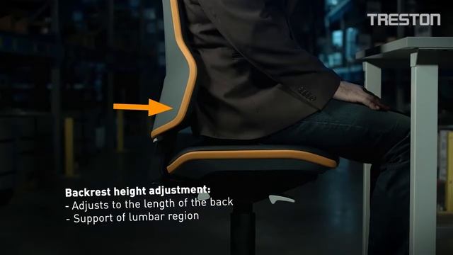 Рабочие стулья Treston Neon - стулья и табуреты для производства - КИИТ смотреть онлайн