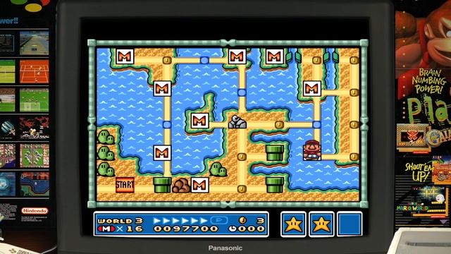 Super Mario Bros 3 Gameplay (Mario All-Stars) #3 смотреть онлайн