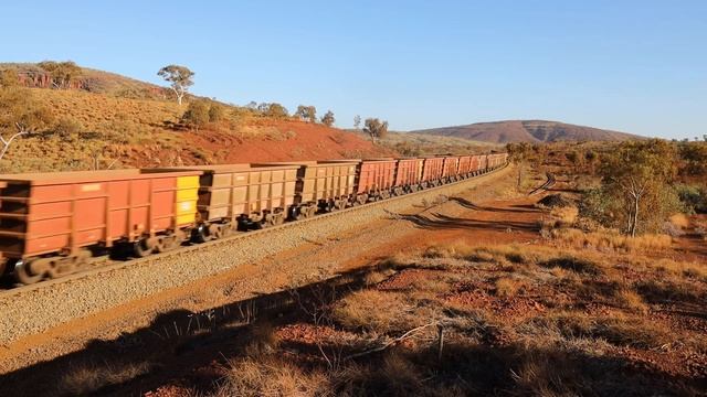 Pilbara Railways - Western Australia.  Rio Tinto