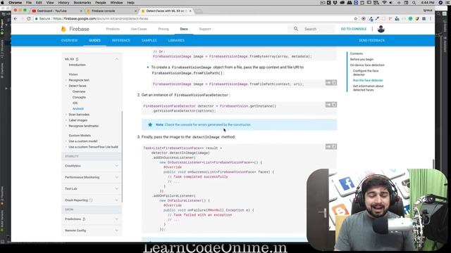 MLKIT in Android - A basic face detection App смотреть онлайн