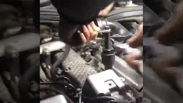 Снятие свечи накала смотреть онлайн