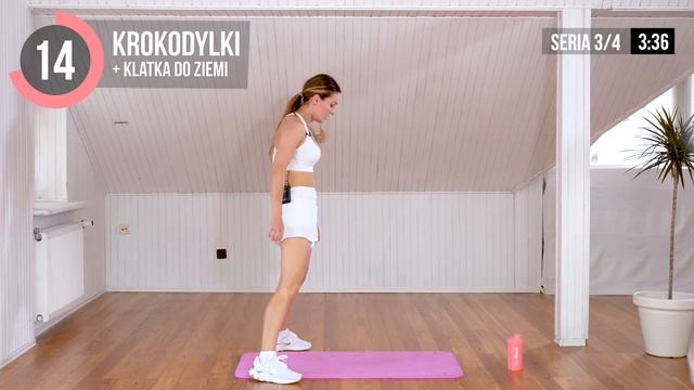 TABATA 25 Minut | Intensywne ćwiczenia! | Monika Kołakowska