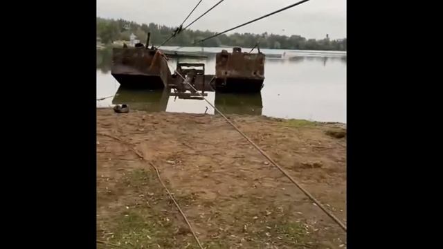 Вытаскиваем земснаряд в Люберцах смотреть онлайн