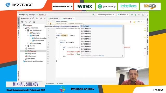 Mikhail Shilkov | Cloud Superpowers with Pulumi and .NET смотреть онлайн