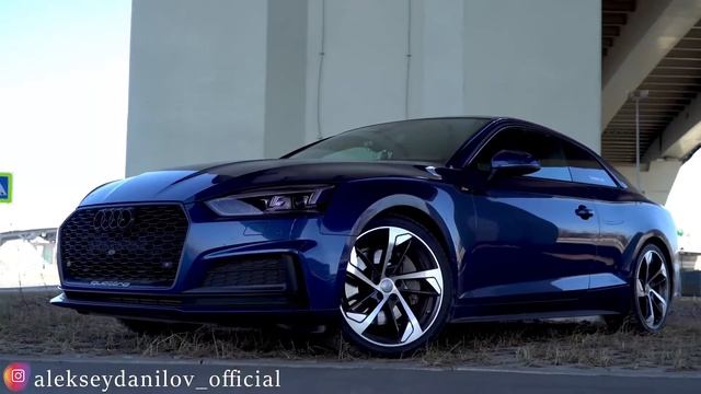 Audi A5 coupe, итоговый внешний вид смотреть онлайн
