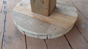 Как сделать круглый стол.