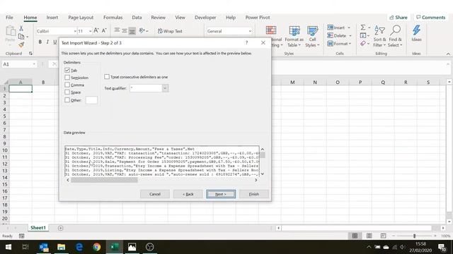 2 Minute Tips: How to Open your Etsy Payment Statement CSV смотреть онлайн