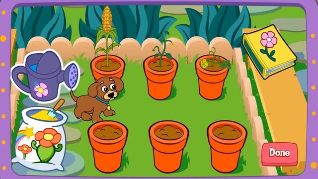 Dora's Magical Garden Funny Game For Kids смотреть онлайн