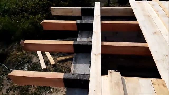 Установка балок перекрытия смотреть онлайн