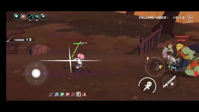 Swordash Android Complete Mission 2-4 Felling Voice Walkthrough - Gameplay 6 смотреть онлайн