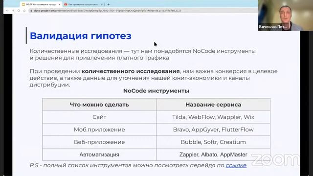 Как проверить продуктовую гипотезу за неделю и 15 000? — Вячеслав Петухов смотреть онлайн