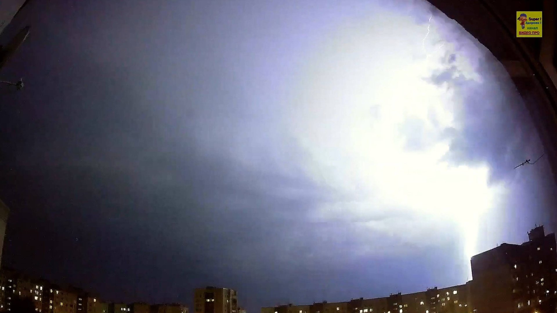 Мощная гроза в июле смотреть онлайн