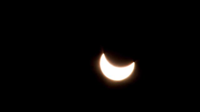 Solar eclipse / Солнечное затмение - Timelapse (20.03.2015) смотреть онлайн