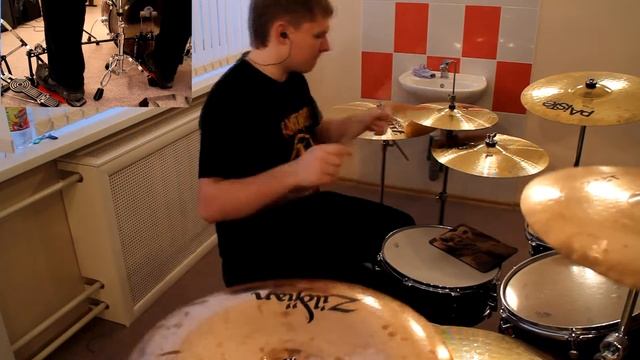 Amatory - Чёрно-белые дни (drum cover by Moruzar) смотреть онлайн