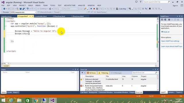 Scopes in Anguls JS || Basics of Angular JS || Part-5 смотреть онлайн