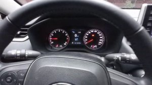 Toyota Rav 4 2020, заводим авто на холодную