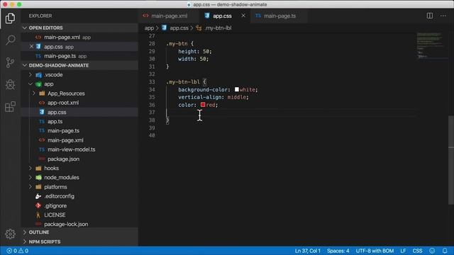 How to Match NativeScript Shadows in iOS and Android | NativeScript Tutorial смотреть онлайн