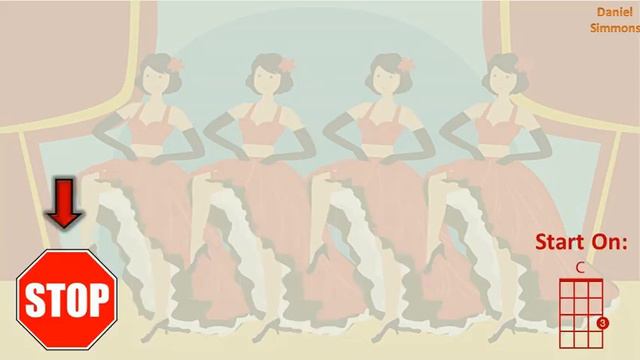 Can Can - Ukulele Play Along (chord version) смотреть онлайн