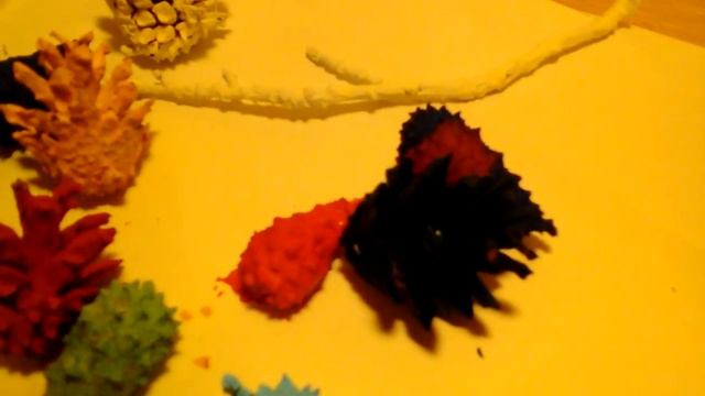 Как сделать поделки из шишек смотреть онлайн