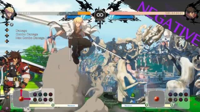 Aerial Fast Roman Cancel = SUPER DASH | Guilty Gear - STRIVE - смотреть онлайн