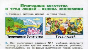 Окружающий мир. Рабочая тетрадь 3 класс 2 часть. ГДЗ стр. 26 №1